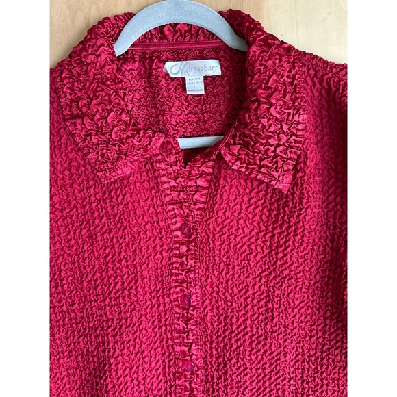 Dressbarn Top Large Womens Stretchy - Picture 2 of 7